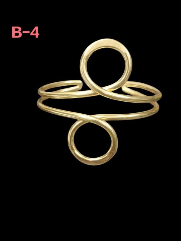 Golden Twisted Bangle