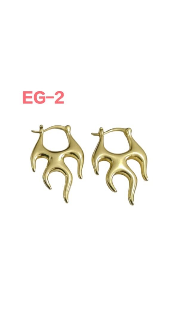 Unique Flame Earring