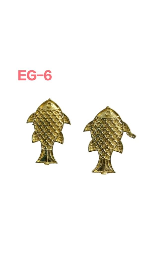 Goldplated Fish Earring