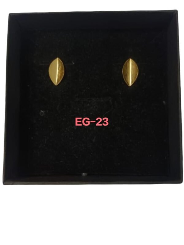 Golden Leaf studs